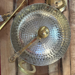 Best Quality Hammered Pital / Brass Kadai Kadhai (Handle) with  Kalai (Tin Lining) -KB001 / A