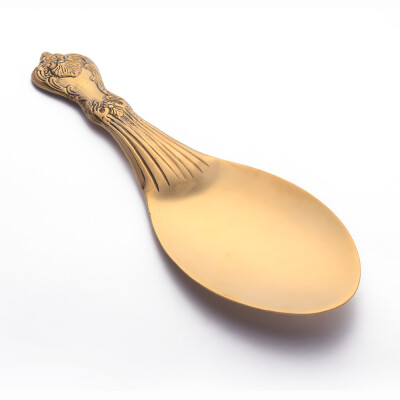 Best Quality Brass Bhaat Vadhni / Rice Serving Spoon - KB021