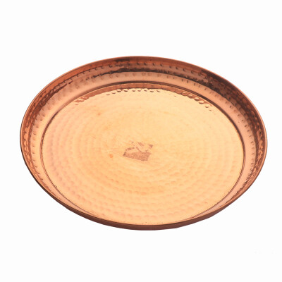 Best Quality Copper Thali / Copper Dinner Plate - KB211