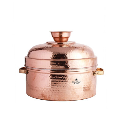 Pure Copper All Inside Kalhai Modak Patra / Steamer - KB225