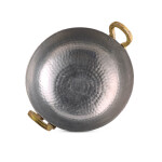 Best Quality Hammered Pital / Brass Kadai Kadhai (Handle) with  Kalai (Tin Lining) -KB001 / A