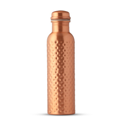 Copper Water Bottle (Hammered) - KB207